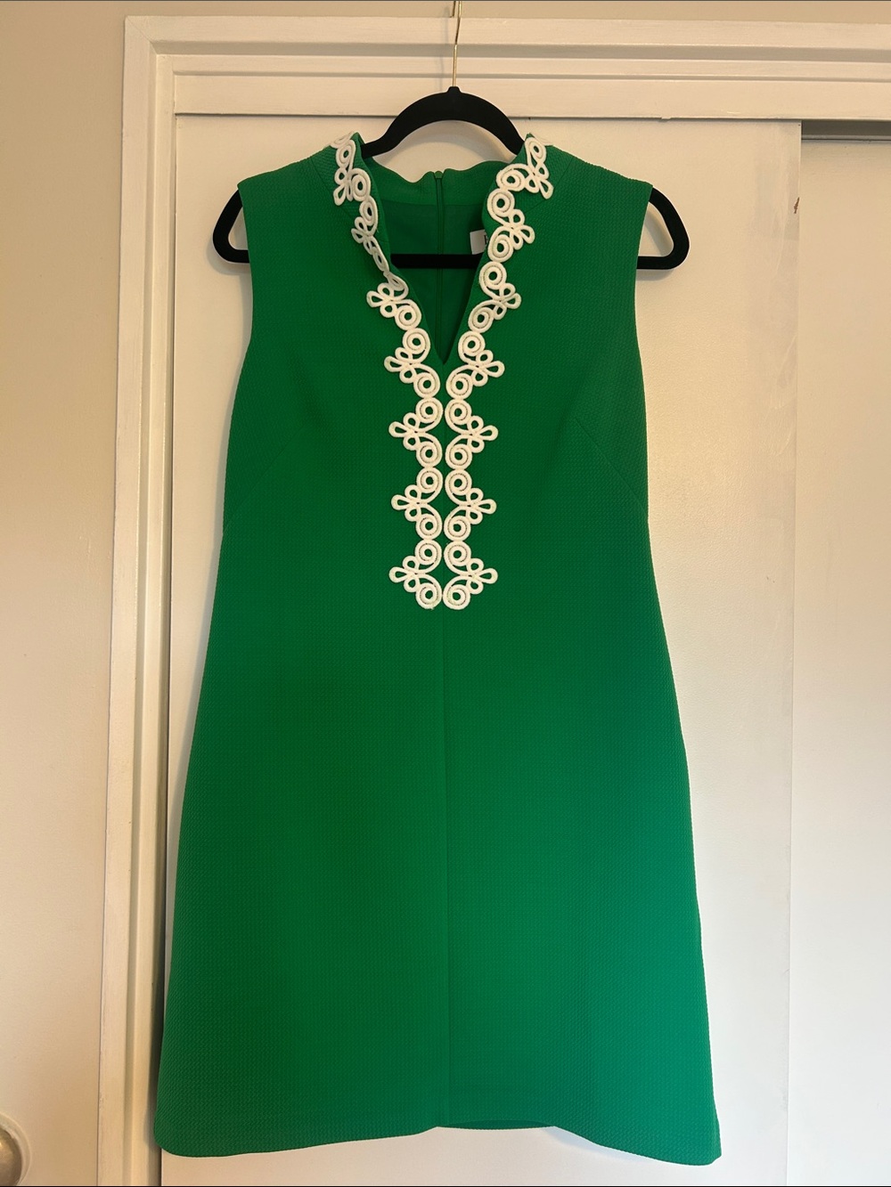 Kelly green Shift Dress